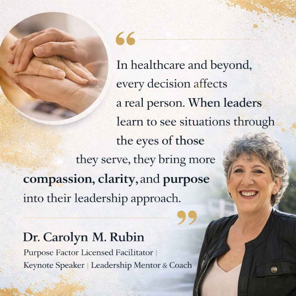 Dr. Carolyn M. Rubin 4 Leadership with compassion and clarity