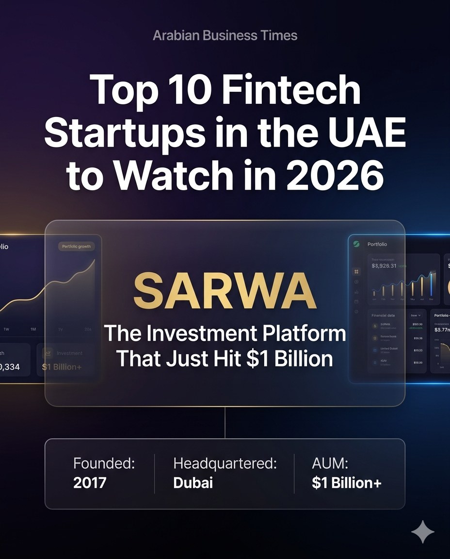 7. Sarwa — The Investment Platform That Just Hit 1 Billion