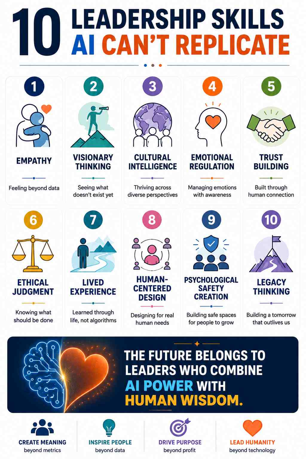 10 Human Skills AI Will Never Replace