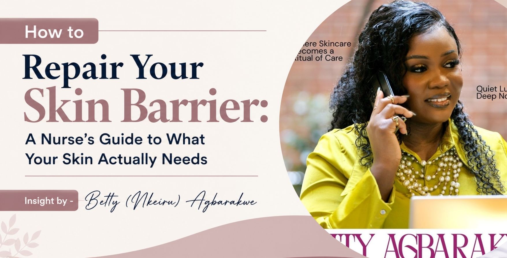 How to Repair Your Skin Barrier A Nurse's Guide to What Your Skin Actually Needs