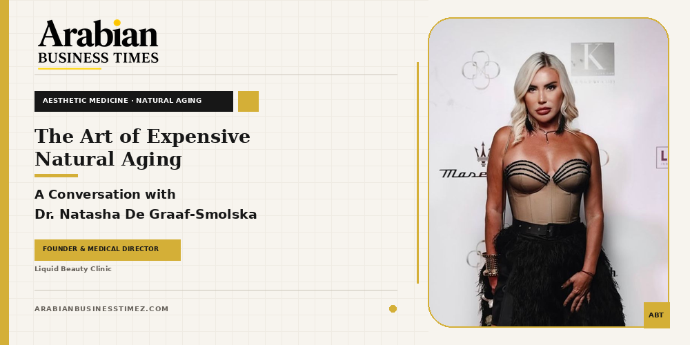 The Art of Expensive Natural Aging: A Conversation with Dr. Natasha De Graaf-Smolska