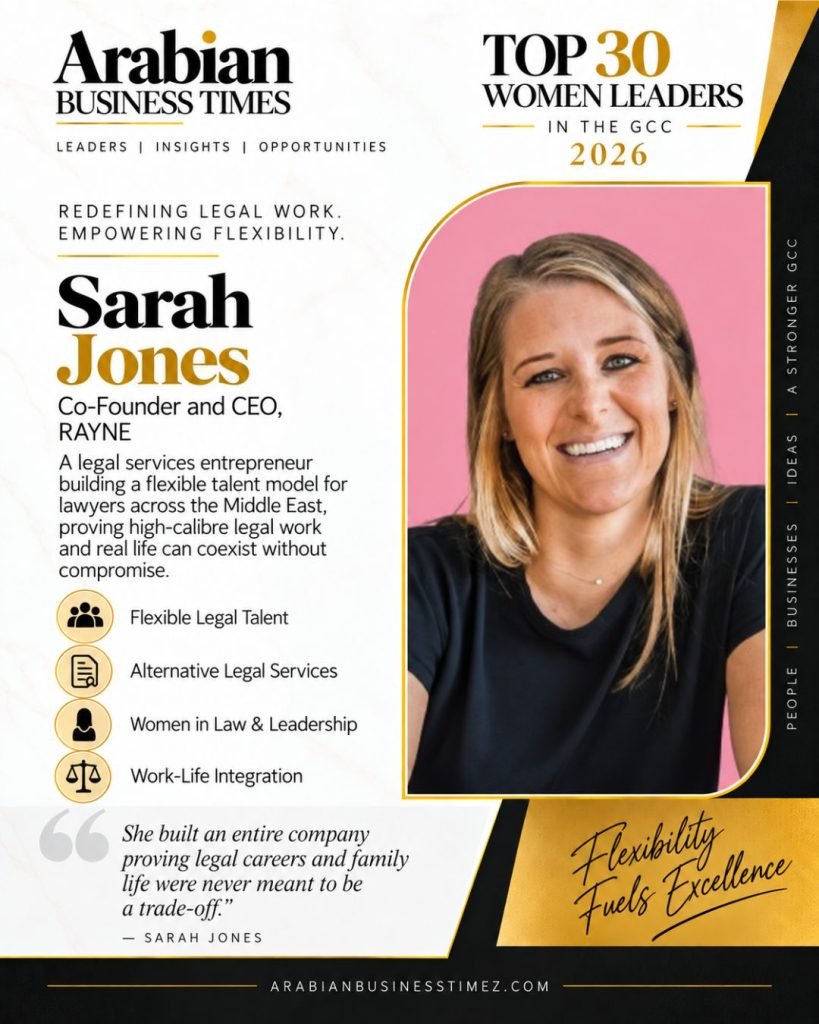 Sarah Jones — Co Founder and CEO RAYNE